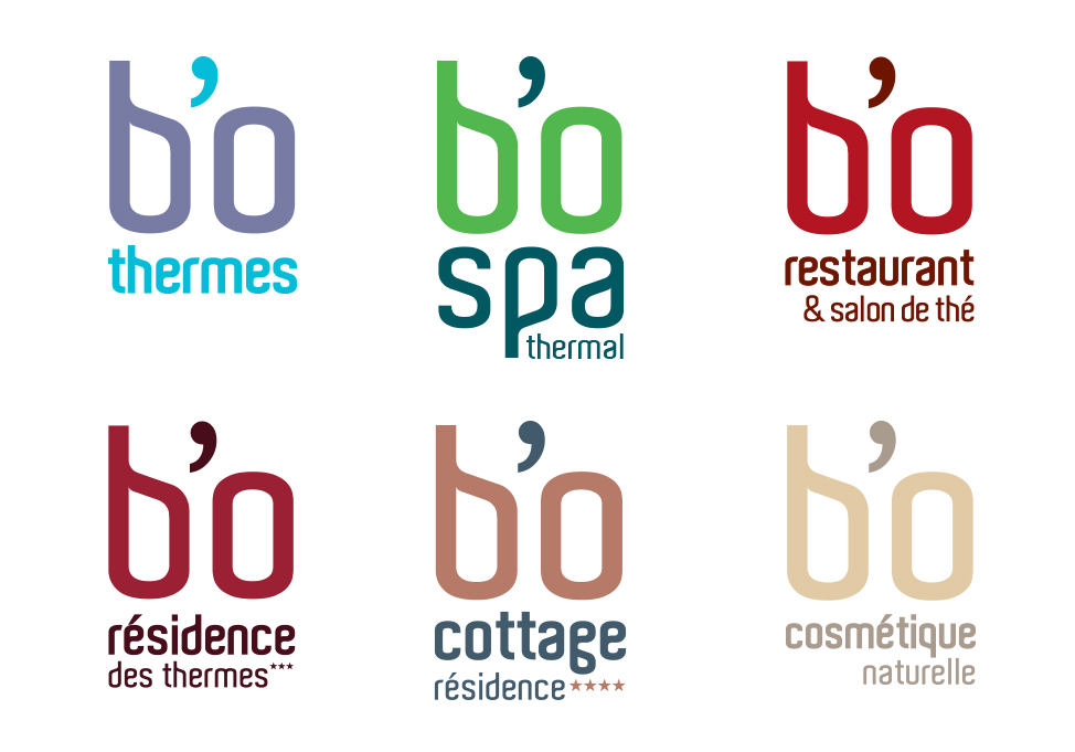 BO resort - logos marques