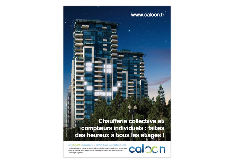 CALOON - Publicité B2B - annonce presse