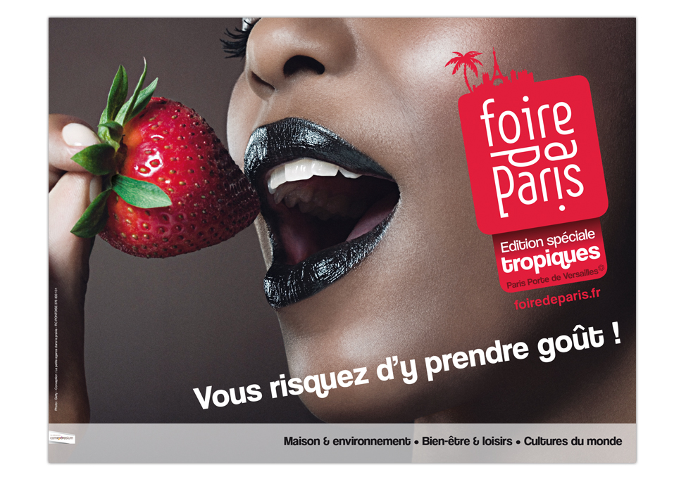 FOIRE DE PARIS 2010 - Publicité affiche