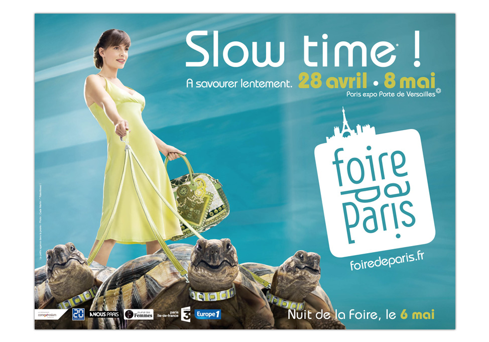 FOIRE DE PARIS 2011 - Publicité affichage