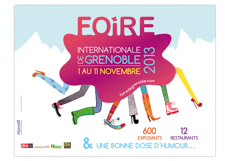 FOIRE INTERNATIONALE DE GRENOBLE - publicité