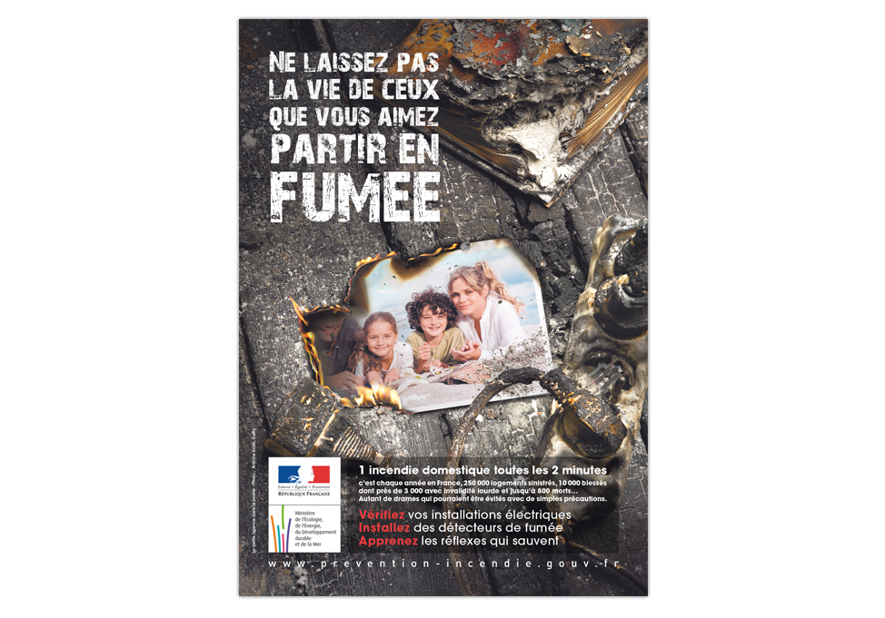 PREVENTION INCENDIES - Publicité presse 2010