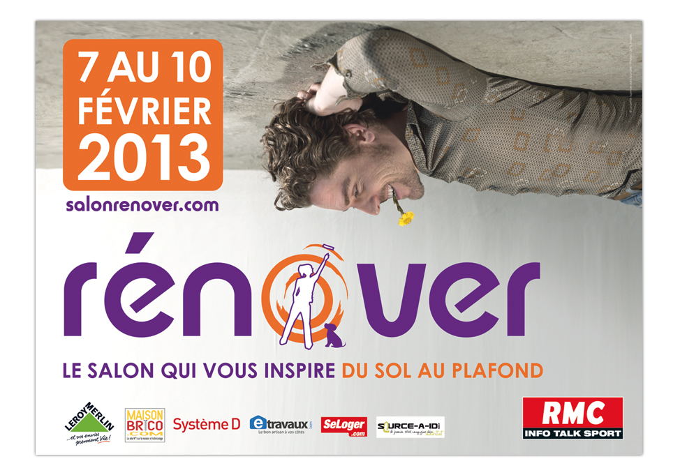 Salon Rénover - Publicité affiche