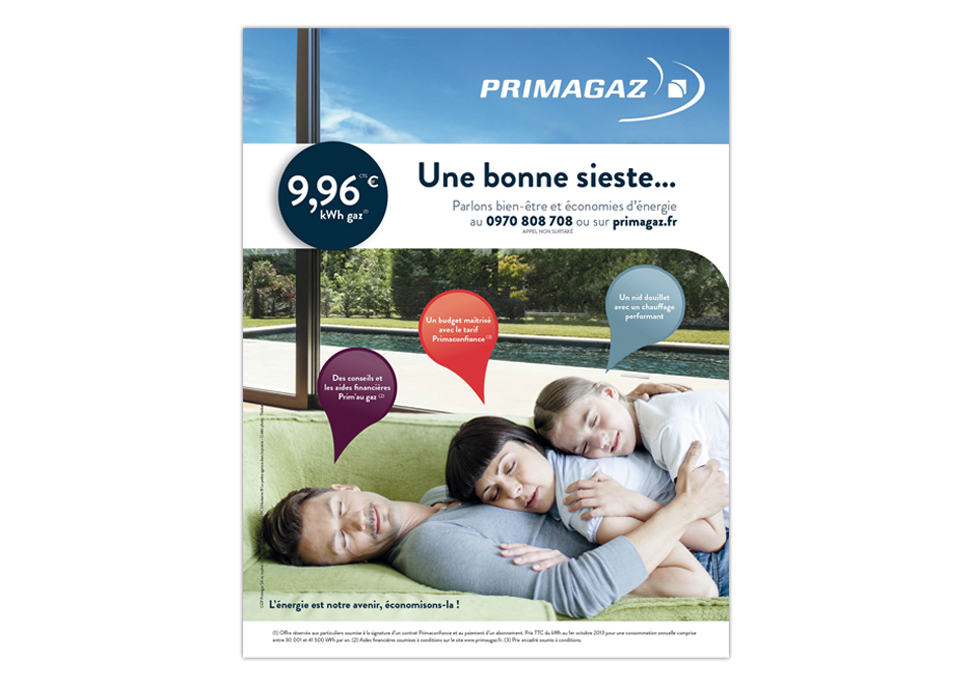 PRIMAGAZ - annconce presse habitation