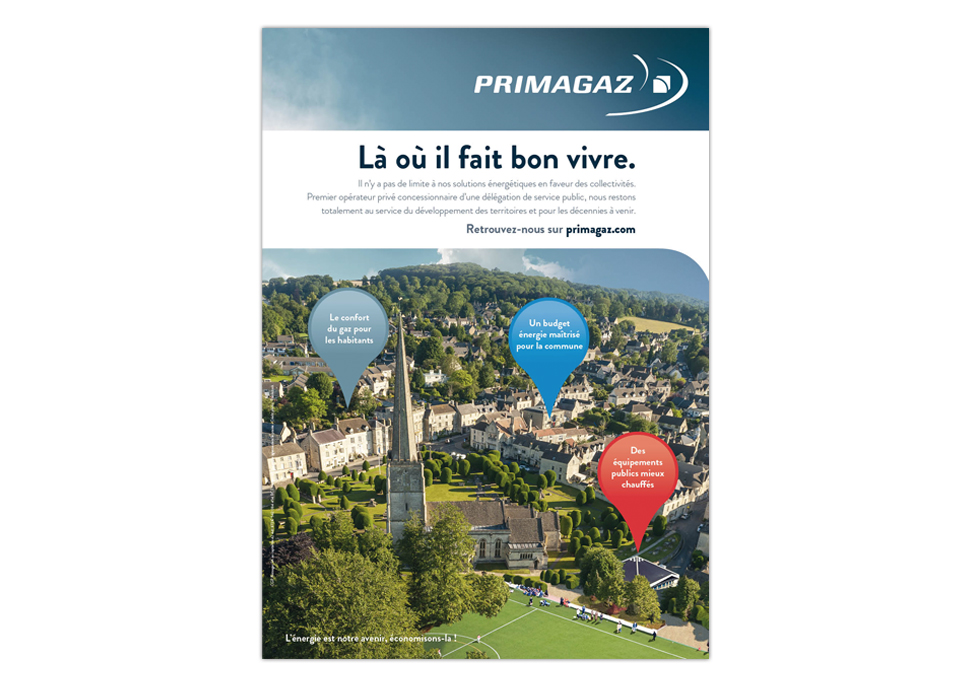 PRIMAGAZ - annonce presse collectivités