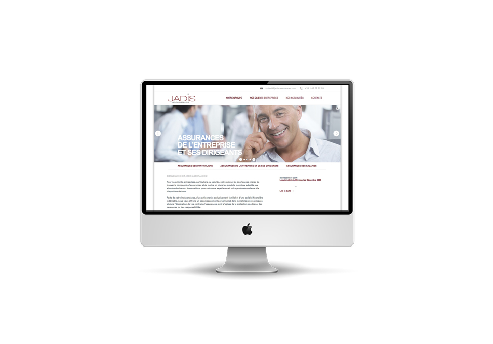 JADIS ASSURANCES Site corporate La petite agence dans la prairie.La petite agence JADIS ASSURANCES Site corporate La petite agence dans la prairie.La petite agence